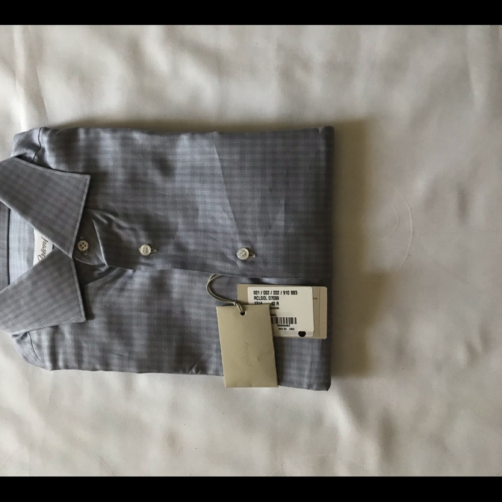 Brioni Mens Dress Shirt